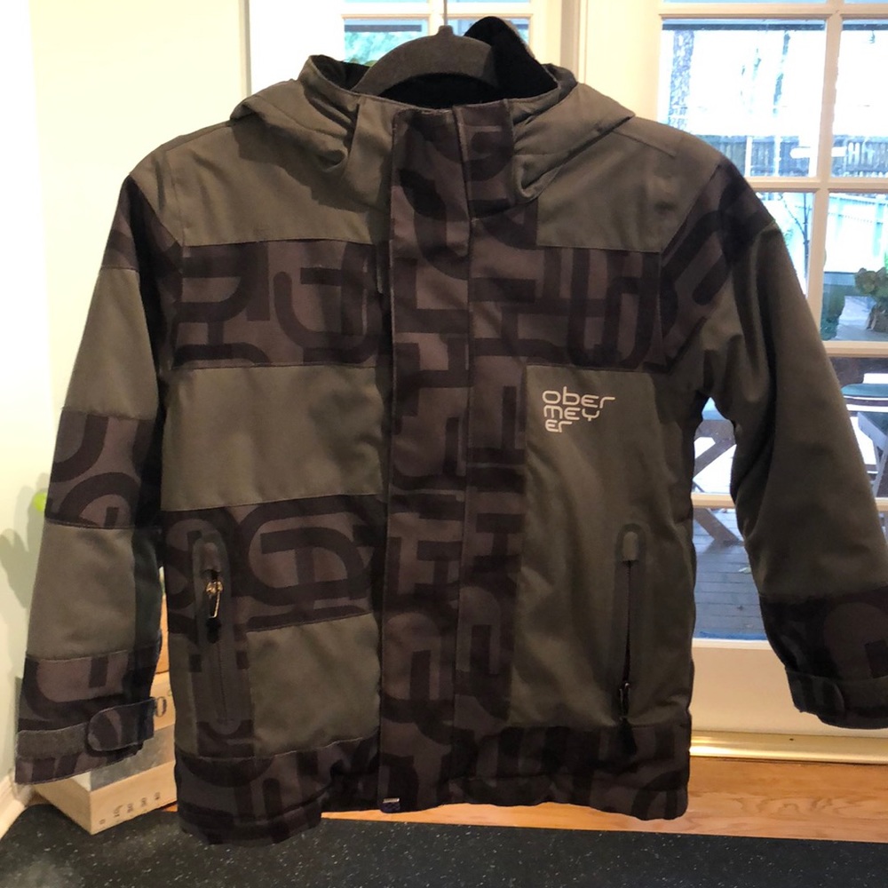 Obermeyer ski coat black size 6 in juniors